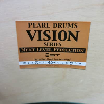 Pearl Vision Birch Snare 2012 - Black Glass Glitter Sparkle image 7
