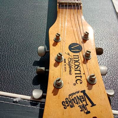 Mosrite Mark I "Ventures model" 1984 - blue ink image 8