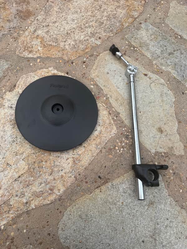 Roland Roland CY-12R/C 3 Way Trigger V-Cymbal Crash Ride V-Drum w/ Stopper 12 r/c