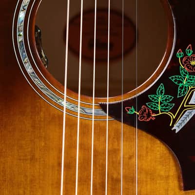 Gibson Dove Anniversary Limited Edition Acoustic/Electric Guitar - Cremona Burst with Hardshell Case image 12