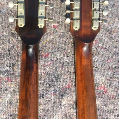 Gibson SG EDS-1275 6/12 Double Neck 1974 - Walnut image 9