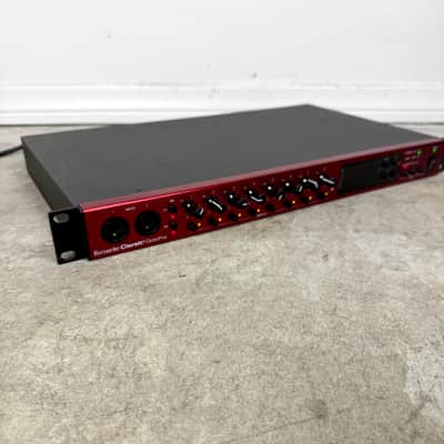 Focusrite Clarett+ OctoPre 8-Channel Microphone Preamp with ADAT I/O 2022 - Present - Red image 2