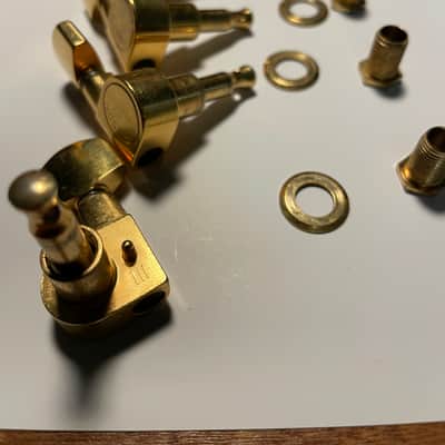 Gibson Explorer Schaller 6 inline gold tuners 1980 - Gold image 2