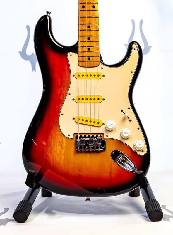 Joodee Electric Custom JST-36YS Late 1970s - Yellow Sunburst image 1