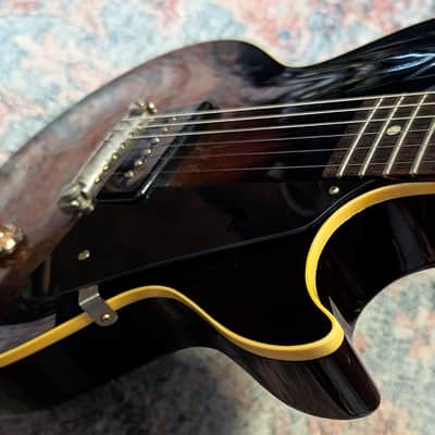 2024 (1of5) Gibson Custom Shop Les Paul "Senior" 1954 Reissue Mahogany Top Single P90 - Vintage Sunburst image 10