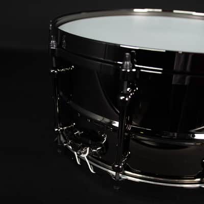 Ludwig 6.5" x 14" Universal Brass Snare Drum, Black Nickel Hardware Bild 4