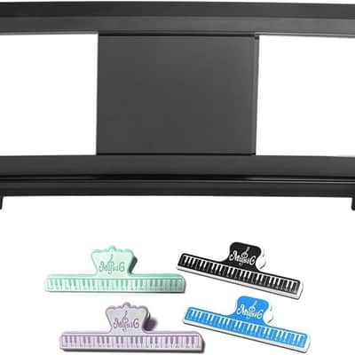 Music Stand for Sheet Music, Compatible with Yamaha Music Sheet Stand Fit for Multiple Keyboard Models, Stable And Durable, Keyboard Sheet Music Stand image 1