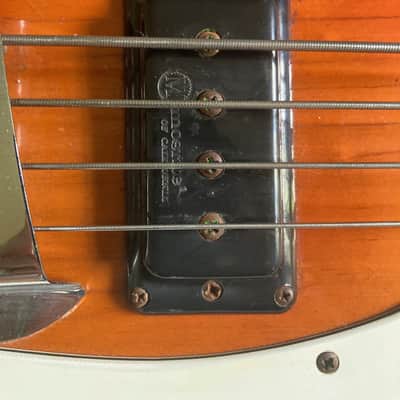 Mosrite Bass 1966 - Ventures style - Sunburst image 10