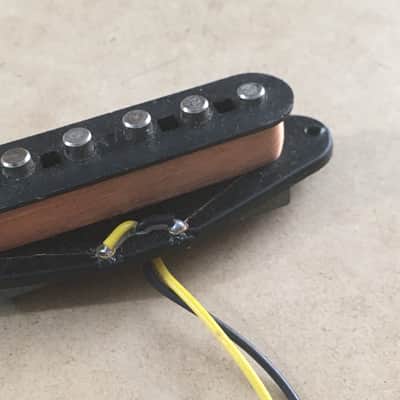 Vintage Genuine Fender Strat Pickup Set Relic Custom Guitar Restoration Middle? image 4