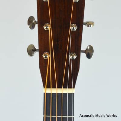 M.J. Franks Legacy Dreadnought, Adirondack Red Spruce, Brazilian Rosewood - VIDEO image 6