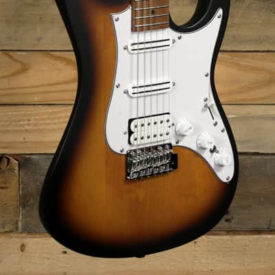 Ibanez Andy Timmons ATZ10P Electric Guitar Sunburst Matte w/ Gigbag image 1