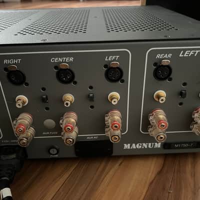 D- Sonic Magnun M1750-7 Power Amplifier 7x250w image 8