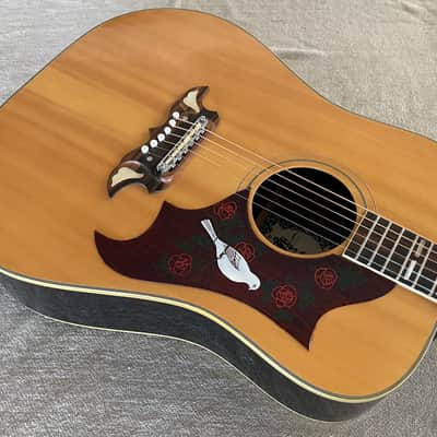 1970’s Alvarez 5025 Acoustic Guitar Dove Copy Dreadnought Made in Japan MIJ Solid Spruce Top + Case - VIDEO image 8
