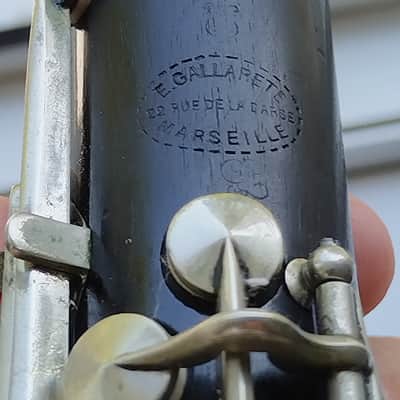 Set clarinet Marigaux a Paris / C. Gallard Marseille A+Bb image 14
