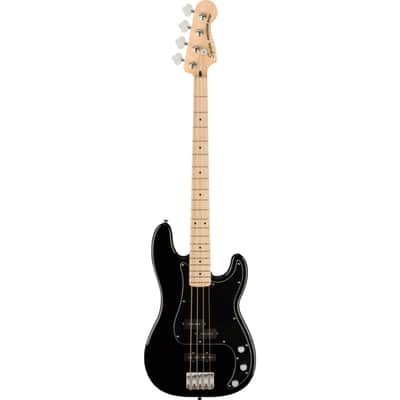 Squier Affinity Series PJ Precision Bass Guitar - Black image 3