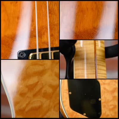 Gibson Custom Shop 50th Anniversary Les Paul Custom Curly Koa Top Antique Natural #6 of 50 2002 w/OHSC image 12