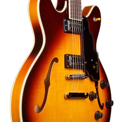 Guild Starfire IV ST Maple Antique Burst image 6