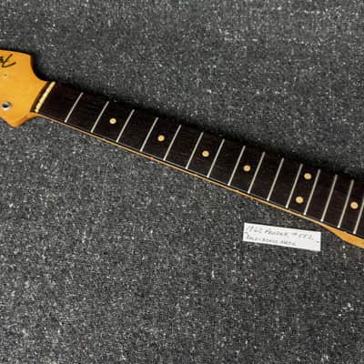 1962 Fender Duo-Sonic Guitar Neck Original Finish Excellent +orig.Ferrules(#552) image 2