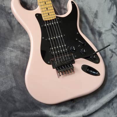 1987 Kramer F-3000 Focus Series Made in Japan Vintage Rare Electric Guitar - Pink Finish + Hard Case image 1