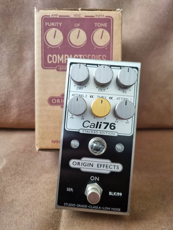 Origin Effects Cali76 Stacked Edition Compressor 2021 - Present - Inverted Black image 1