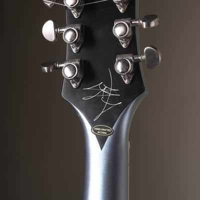 Epiphone Jared James Nichols signed "Blues Power" Les Paul Electric Guitar - Pelham Blue, w/ Original Soft Case image 6