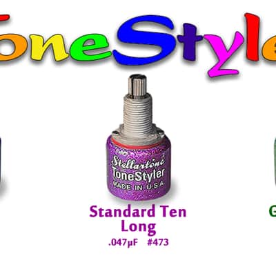 Tone Control - TONESTYLER GUITAR TEN SHORT multi-capacitor selector switch - Stellartone Custom Guitar & Bass Electronics image 2