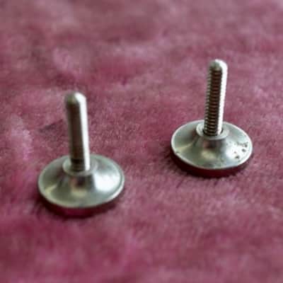 Vintage 1952 1953 Gibson Les Paul Goldtop Trapeze Tailpiece mounting feet Es225 image 7