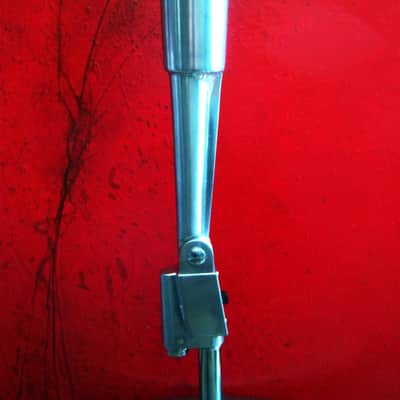 Vintage 1960's Calrad DM21 dynamic omni-directional microphone Dual Z / Hi Z harp mic w cable Olson Lafayette image 8