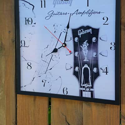 1959 Gibson Guitars Dealer Style Wall Clock Killer Cool Man Cave, Garage, Music Room e.t.c. Item image 2