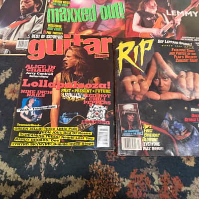 14 vintage Guitar Magazines image 6
