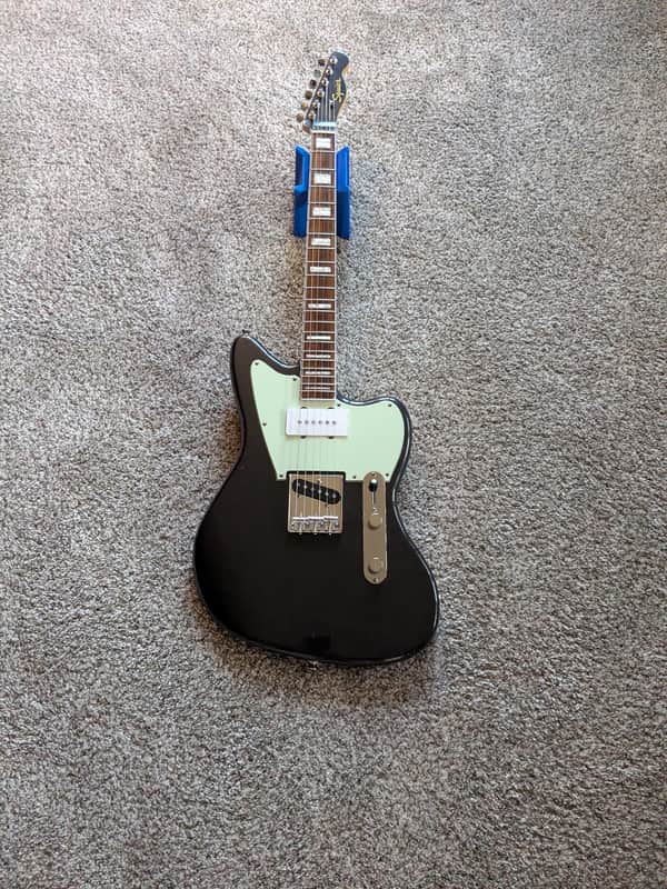Squier Paranormal Offset Telecaster SJ 2024 - Charcoal Frost Metallic image 1