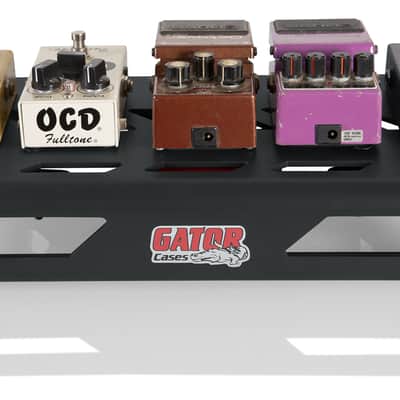 Gator Frameworks Black Aluminum Pedal Board, Small with Carry Bag image 4