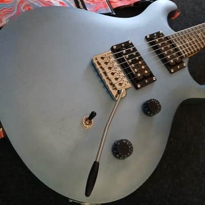 PRS SE CE 24 Standard Satin UPGRADED W DUNCAN DISTORTION Ice Blue Metallic image 2