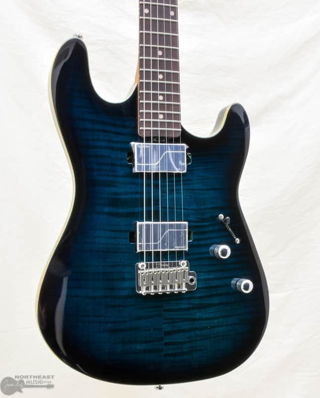 Sterling by Music-Man Sabre - Deep Blue Burst image 1