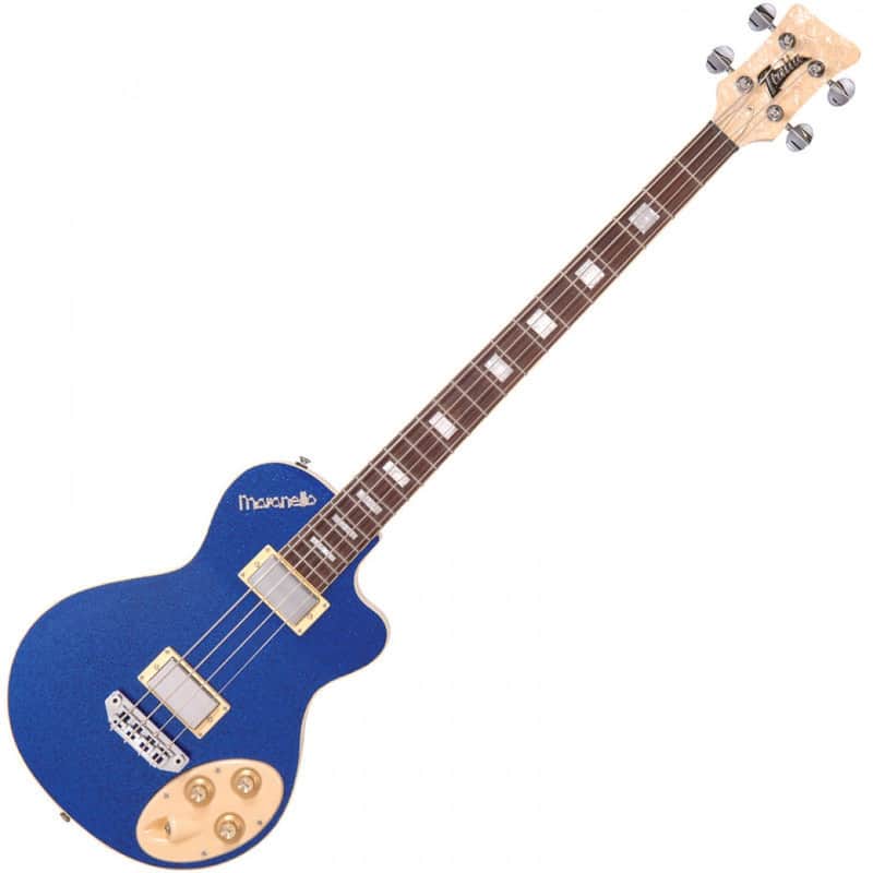 ITALIA Maranello Classic Bass in Sparkle Blue - E-Bass image 1