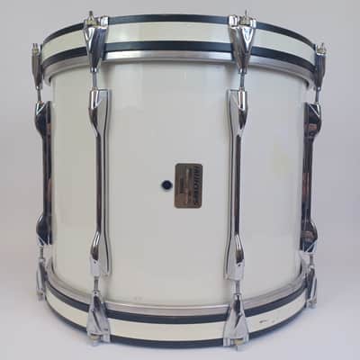 Yamaha 14x18"Field Corps Bass Drum 8Lug MB818U Piano White Wrap Japan Vintage JX image 1
