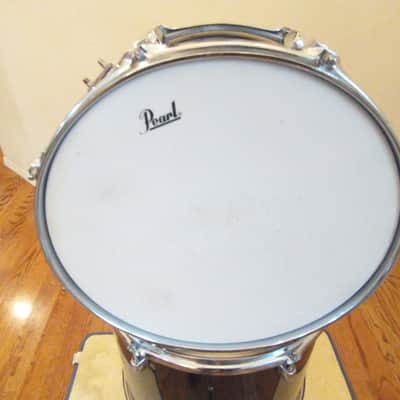 Pearl Roadshow extra deep 14 x 6.5 inch snare drum gloss black excellent condition image 8