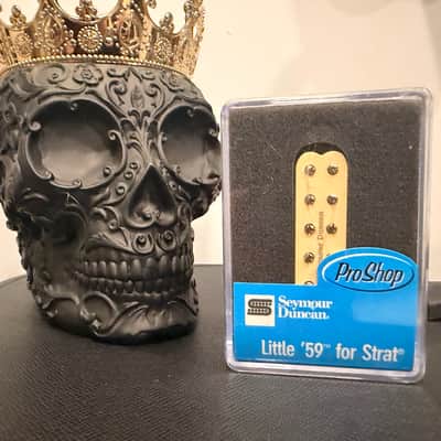 Seymour Duncan SL59-1b Little '59 Strat Bridge Pickup 2010s - Cream image 1
