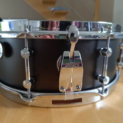 Gretsch GAS5514-ST Brooklyn Standard 5.5x14" 8-Lug Snare Drum 2020 - Present - Satin Black Metallic image 1