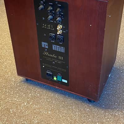 REL Strata III Powered Subwoofer, 100w., 20-200Htz. 2005-2010 - Rosewood image 2