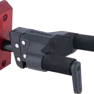 Hercules GSP38WBR Plus Auto Grip System (AGS) Guitar Hanger, Wood Base, Short Arm image 1
