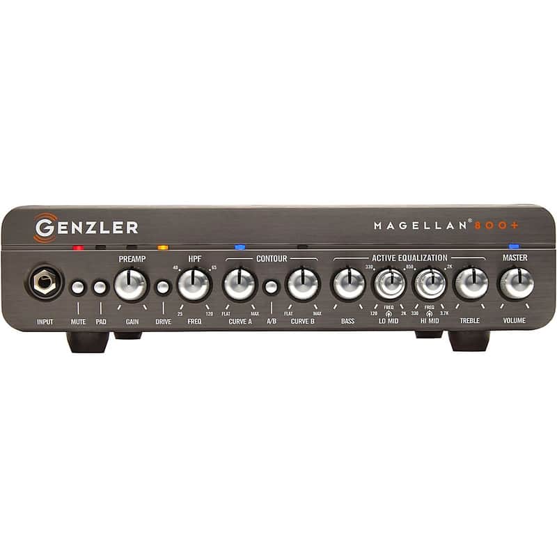 Genzler Amplification Magellan 800+ 800W Bass Amp Head - Regular Gray image 1