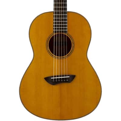 Yamaha Vintage Natural Parlor Guitar, Solid Mahogany Back And Sides, Solid Spruce Top image 1