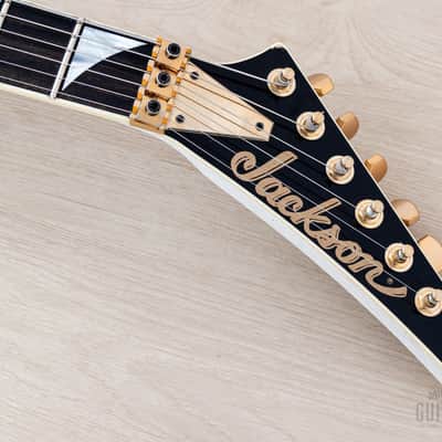 2025 Jackson USA Custom Shop Special Edition Randy Rhoads RR-2H FR Snow White Heavy Relic, Mint w/ Case, Tags image 4
