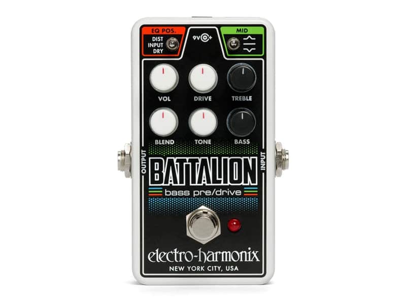 Nano Battalion Bass Preamp/Overdrive Bass Effects Pedal image 1