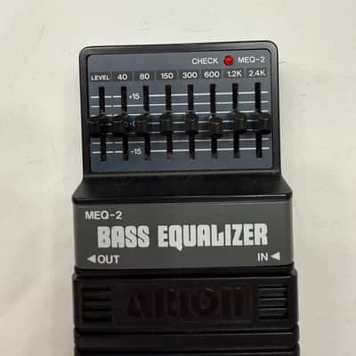 Arion MEQ-2 Bass Equalizer 7-Band EQ Rare Vintage Guitar Effect Pedal image 3