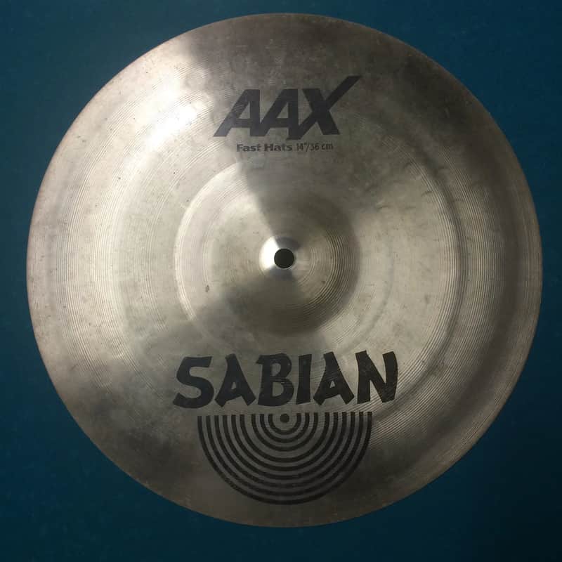 Sabian 14" AAX Fast Hi-Hat Cymbals (Pair) 2005 - 2011 image 1