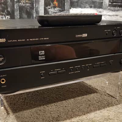 Yamaha Yamaha HTR-5540 A/V receiver with Dolby Digital, DTS, and Dolby Pro Logic II 90s - Black image 4