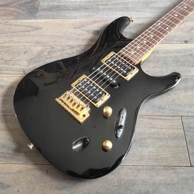 1993 Ibanez Japan SV470 HSH Slim Superstrat (Black) image 1