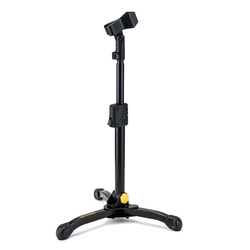 Hercules Low Profile Straight Microphone Stand w/EZ Mic Clip MS300B image 1